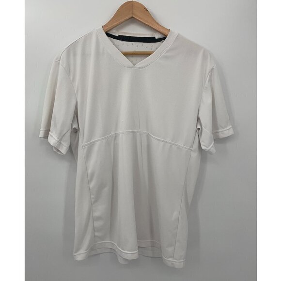 Adidas Tennis Uncontrol Climachill Tee White/Black - Picture 4 of 8